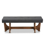 Carson Carrington Ullarp Mid-century Modern Upholstered Bench