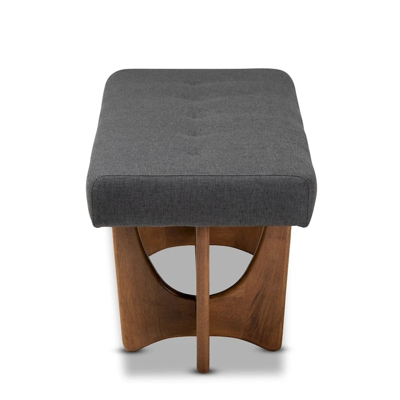 Carson Carrington Ullarp Mid-century Modern Upholstered Bench