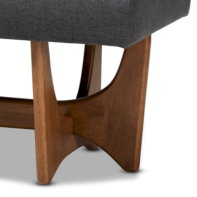 Carson Carrington Ullarp Mid-century Modern Upholstered Bench