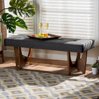 Carson Carrington Ullarp Mid-century Modern Upholstered Bench