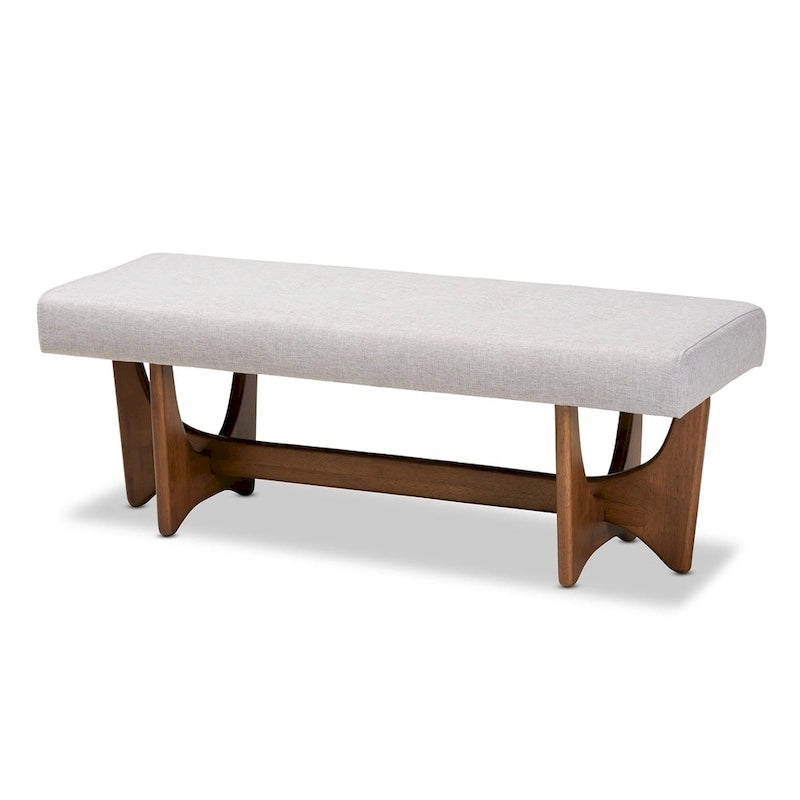 Carson Carrington Ullarp Mid-century Modern Upholstered Bench