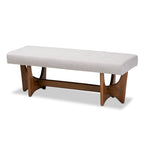 Carson Carrington Ullarp Mid-century Modern Upholstered Bench