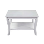 Convenience Concepts American Heritage Square Coffee Table with Shelf
