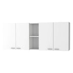 FM Furniture Winslow 150 Wall Cabinet, Four Doors