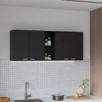 FM Furniture Winslow 150 Wall Cabinet, Four Doors