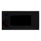 Ameena Contemporary Glass Insert Top Coffee Table by Furniture of America
