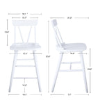 Windsor 24 Wooden Counter Stools