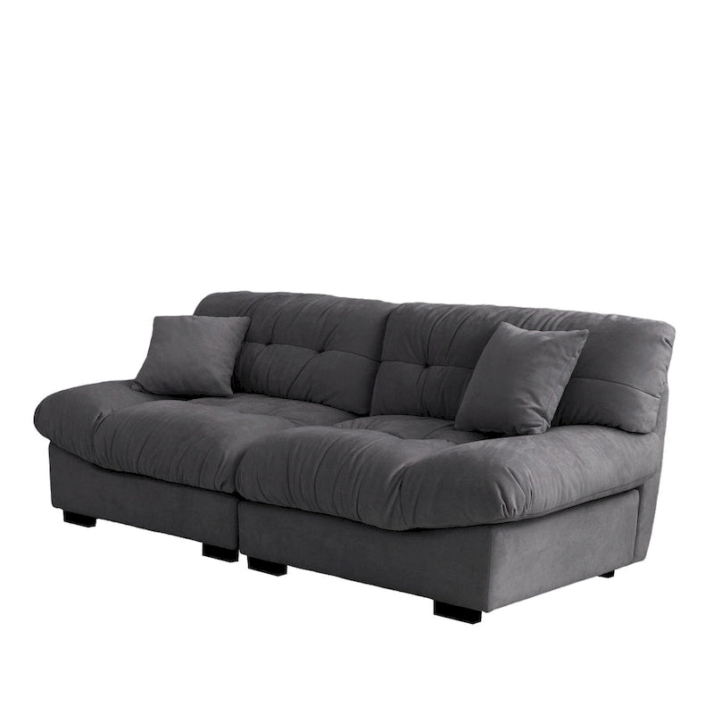 89 Tufted Sofa Cloud Shaped Couch