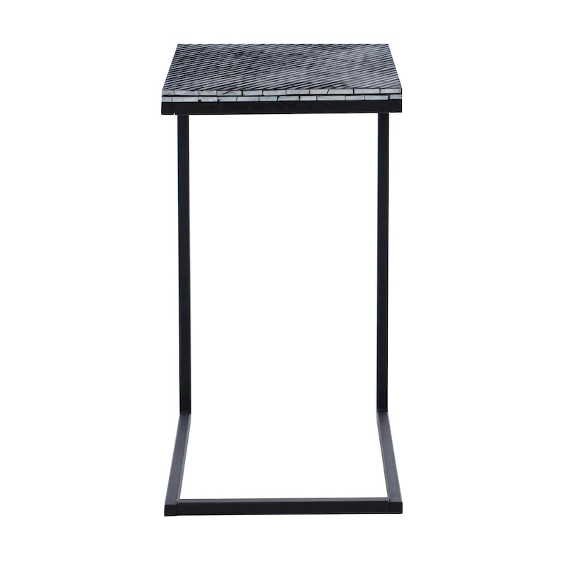 Shawnee Capiz Fish Mosaic Accent C Table