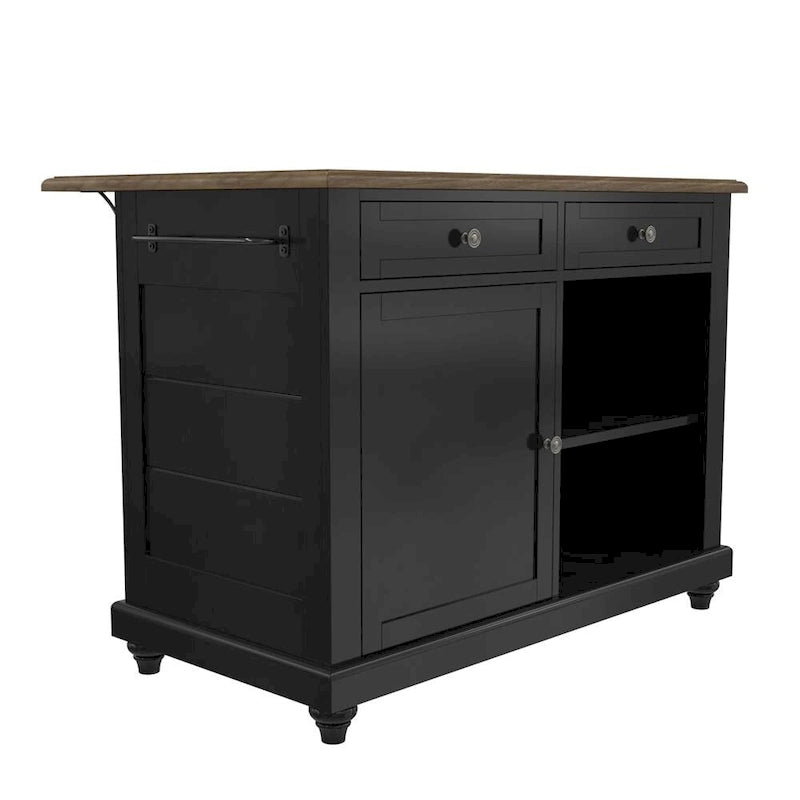 Avenue Greene Betty Kitchen Island with 2 Stools