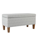 Porch & Den Harmar Large Textured Storage Bench