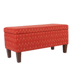 Porch & Den Harmar Large Textured Storage Bench