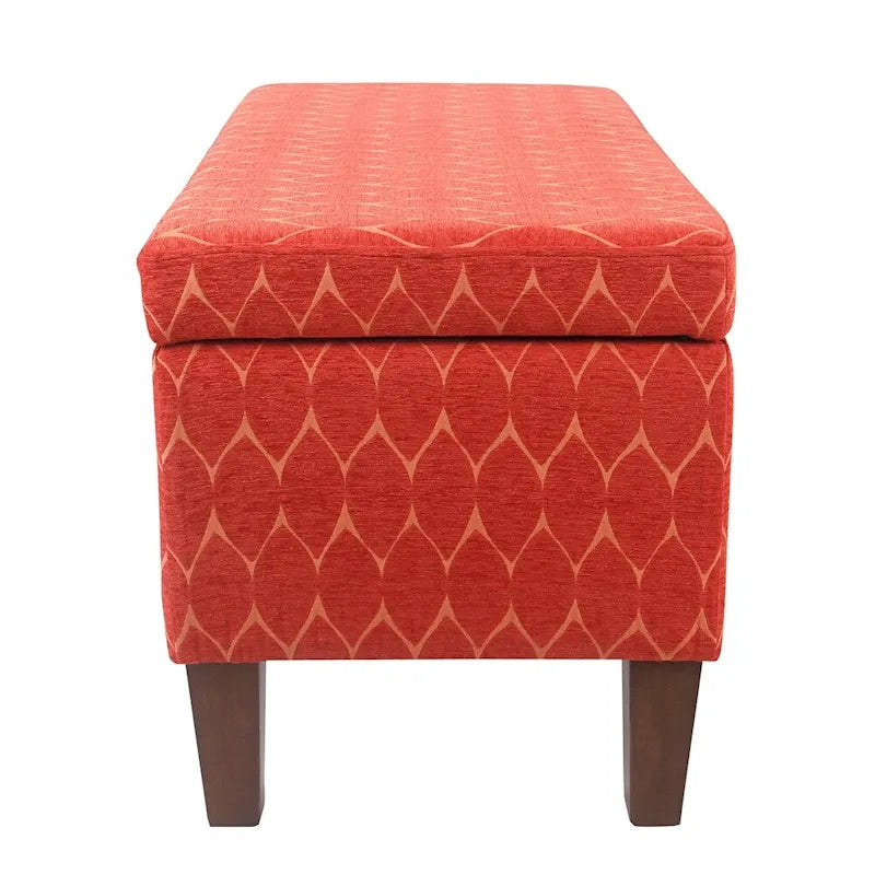 Porch & Den Harmar Large Textured Storage Bench