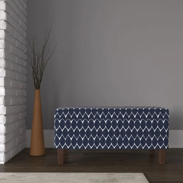 Porch & Den Harmar Large Textured Storage Bench