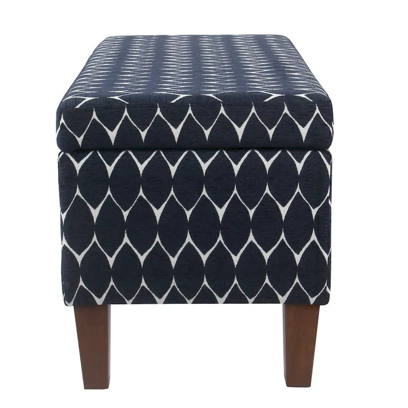 Porch & Den Harmar Large Textured Storage Bench
