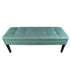 Kaya Button Tufted Upholstered Long Bench