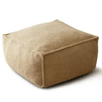 Lazy SofaTeddy Faux Fabric Couch Living Room Sofa Bean Bag Chair with Memory Foam