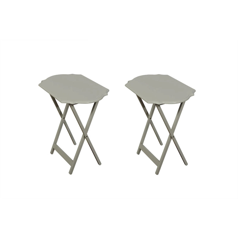 Hedda Folding Snack Tray (Set of 2)