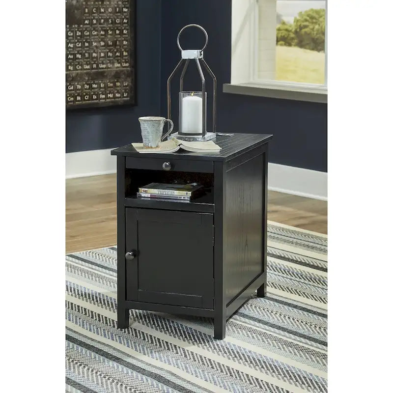 Signature Design by Ashley Treytown Chairside End Table - 16W x 24D x 24H