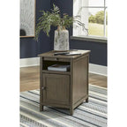 Signature Design by Ashley Treytown Chairside End Table - 16W x 24D x 24H