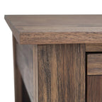 WYNDENHALL Garret SOLID ACACIA WOOD 38 inch Wide Square Rustic Coffee Table - 38 W x 38 D x 19 H