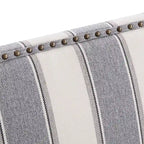 Armchair Accent Chairs with Nailhead Trim Set of 2