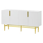 Modern 4-door Sideboard Buffet Cabinet for Dining Room, Living Room, Bedroom, Hallway