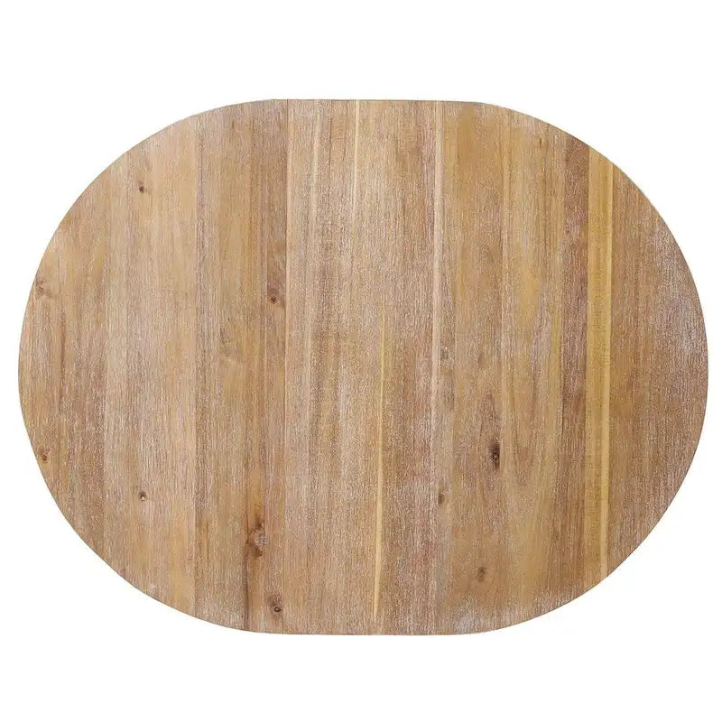42-54  Farmhouse Round Extendable Dining Table Set for 4
