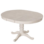 42-54  Farmhouse Round Extendable Dining Table Set for 4