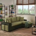 Lorca 2-tone Convertible Sofa with Storage by iNSPIRE Q Modern
