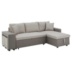 Lorca 2-tone Convertible Sofa with Storage by iNSPIRE Q Modern