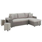 Lorca 2-tone Convertible Sofa with Storage by iNSPIRE Q Modern