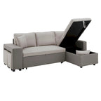Lorca 2-tone Convertible Sofa with Storage by iNSPIRE Q Modern