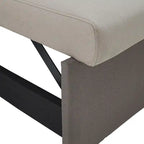 Lorca 2-tone Convertible Sofa with Storage by iNSPIRE Q Modern