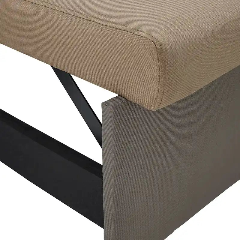 Lorca 2-tone Convertible Sofa with Storage by iNSPIRE Q Modern