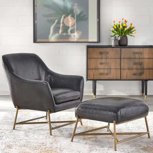 angelo:HOME Corin Chair with Ottoman