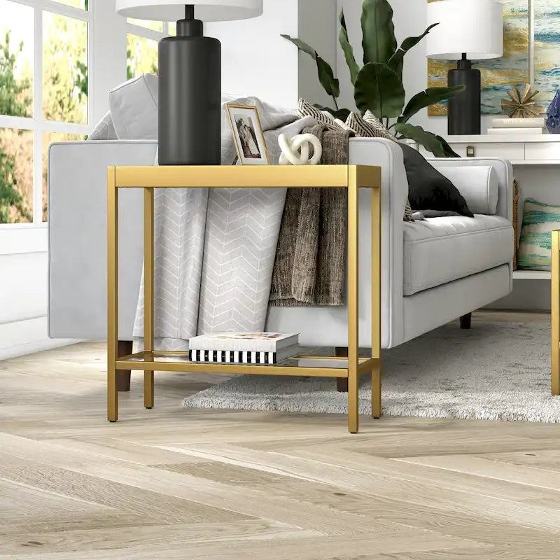 Alexis 24 Wide Rectangular Side Table