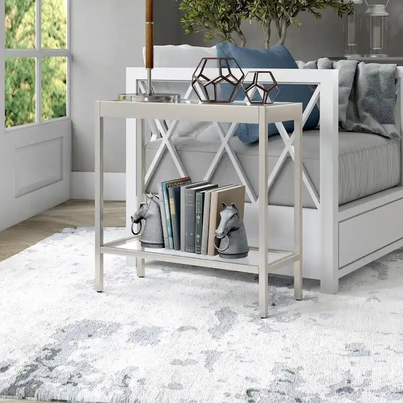 Alexis 24 Wide Rectangular Side Table