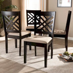 Modern and Contemporary Dining Chair 4-Piece Set