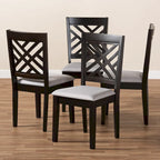 Modern and Contemporary Dining Chair 4-Piece Set