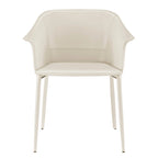 Callie Recycled Leather Dining Arm Chair