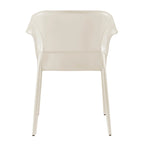 Callie Recycled Leather Dining Arm Chair