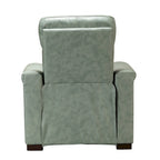 Alicia 34.65 Wide Contemporary Classic Genuine Leather Power Recliner With USB Port