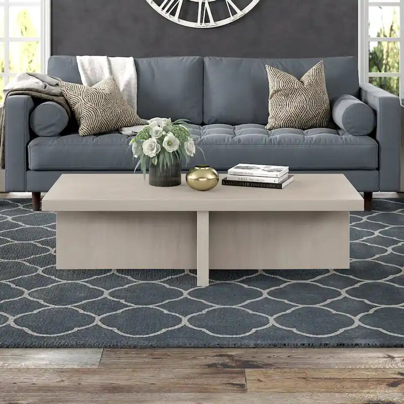 Elna 54 Wide Rectangular Coffee Table - 54 Wide