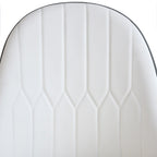 Set of 2 Modern Upholstered PU Leather Dining Chair