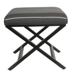 Porch & Den Boucher Modern Metal X-base Square Ottoman