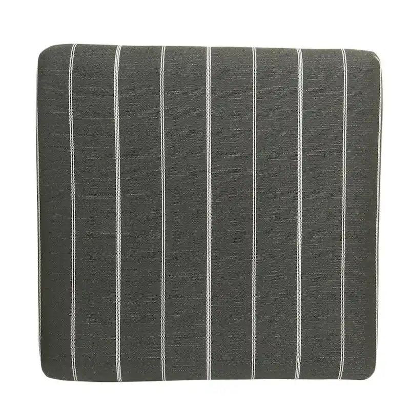 Porch & Den Boucher Modern Metal X-base Square Ottoman