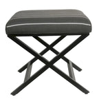 Porch & Den Boucher Modern Metal X-base Square Ottoman
