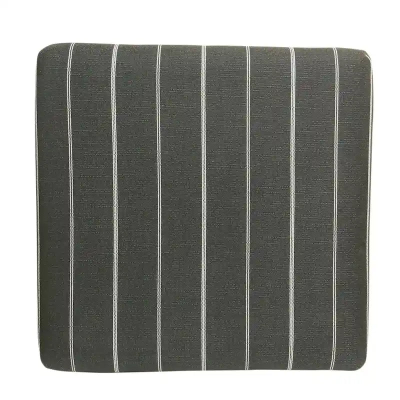 Porch & Den Boucher Modern Metal X-base Square Ottoman