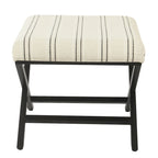 Porch & Den Boucher Modern Metal X-base Square Ottoman